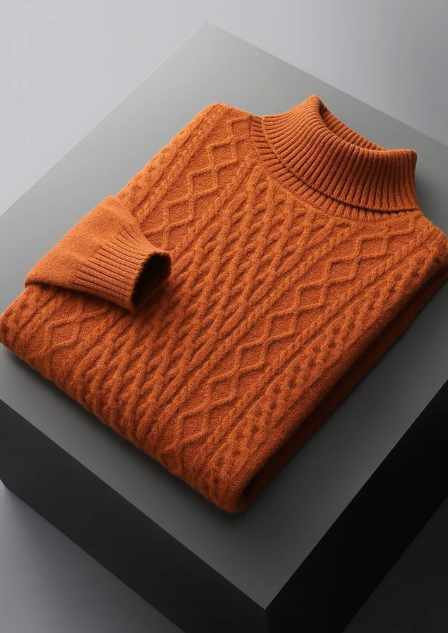 Pure Merino Wool Wintertime Rollneck