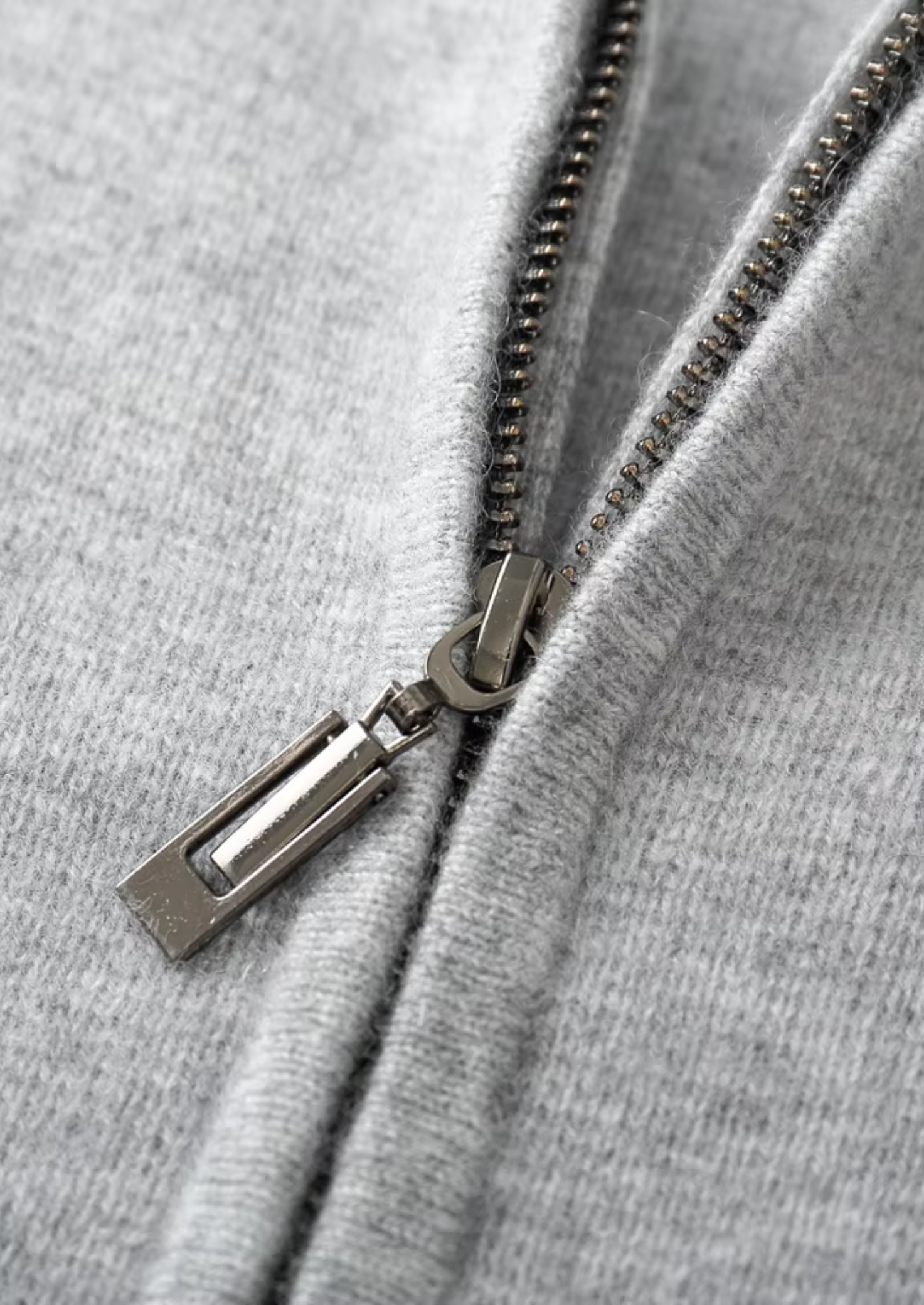 Pure Merino Wool Zipper Hoodie