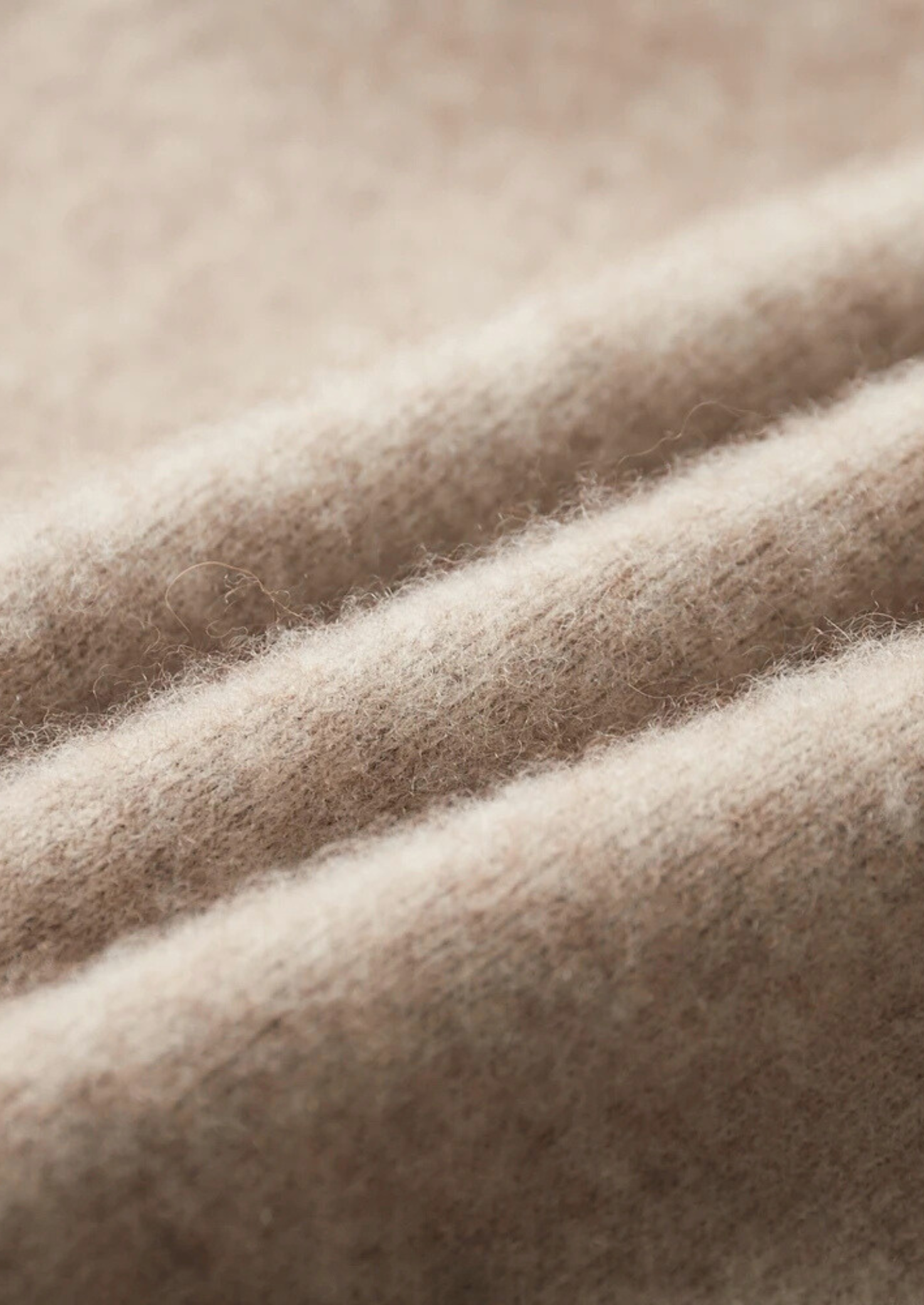 Cashmere Two Tone Zip Cardigan