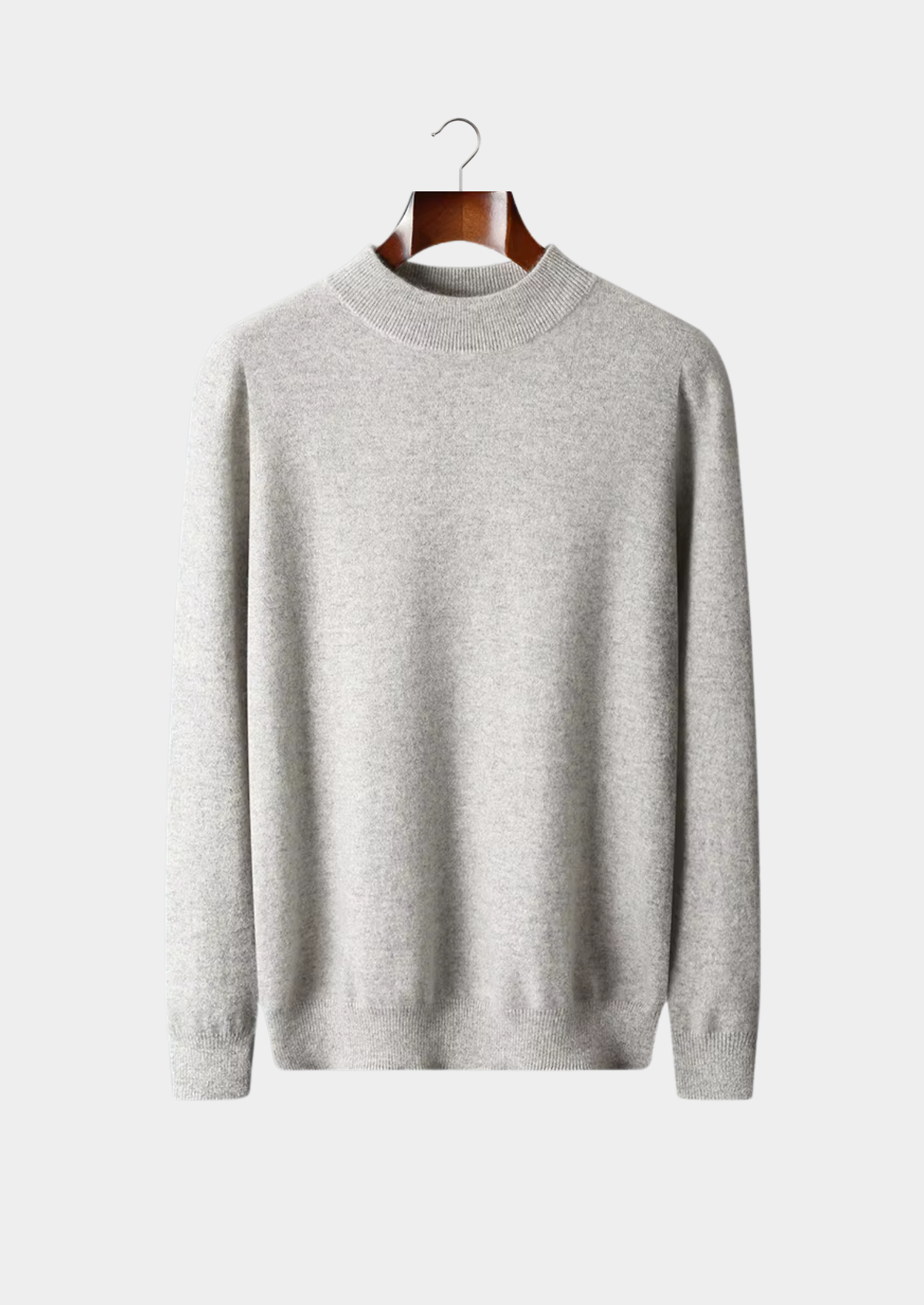 Pure Merino Wool Classic Mockneck