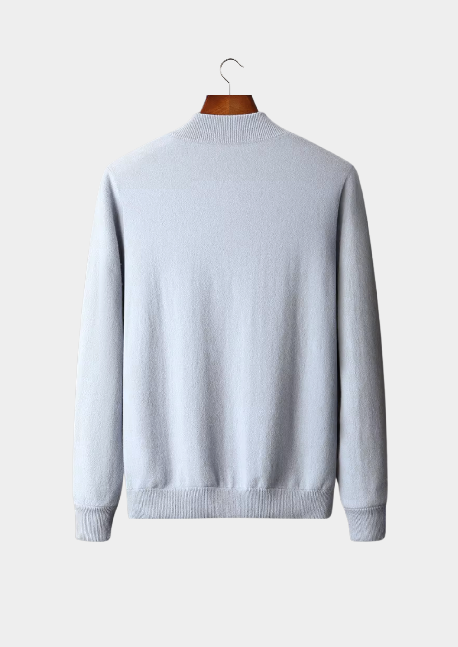 Pure Merino Wool Zip Cardigan