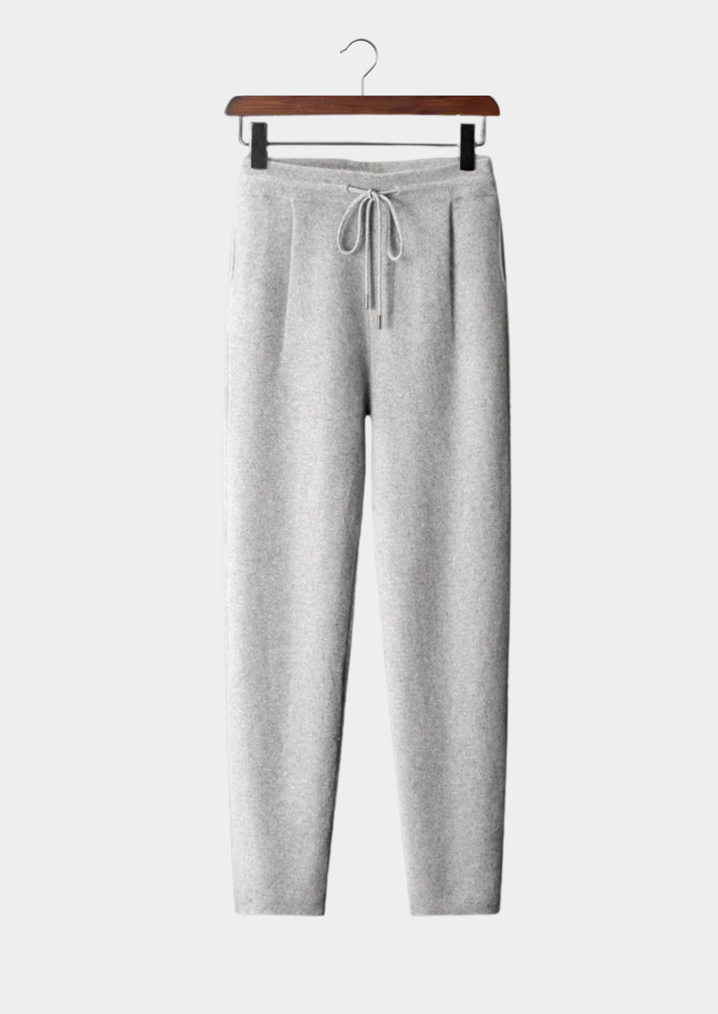 Cashmere Pleated Trousers