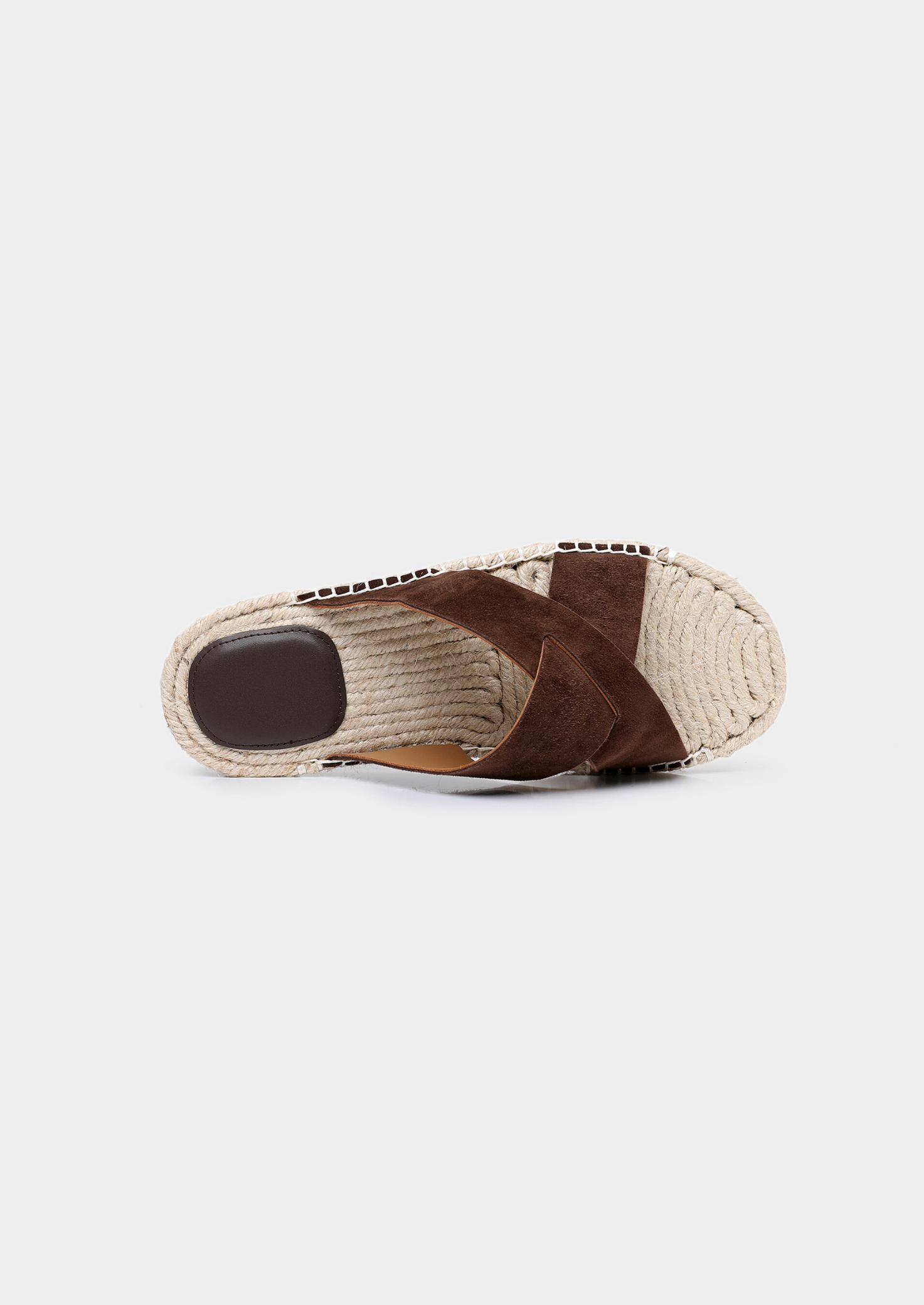Coffee Suede Beachside Sandal