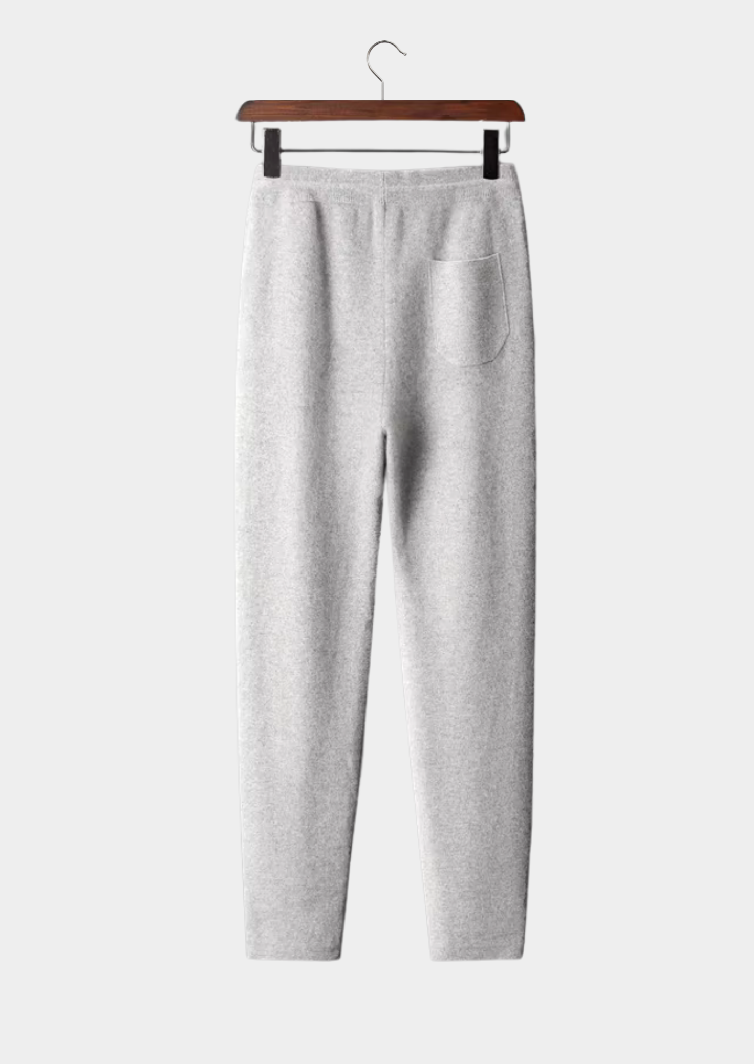 Cashmere Pleated Trousers