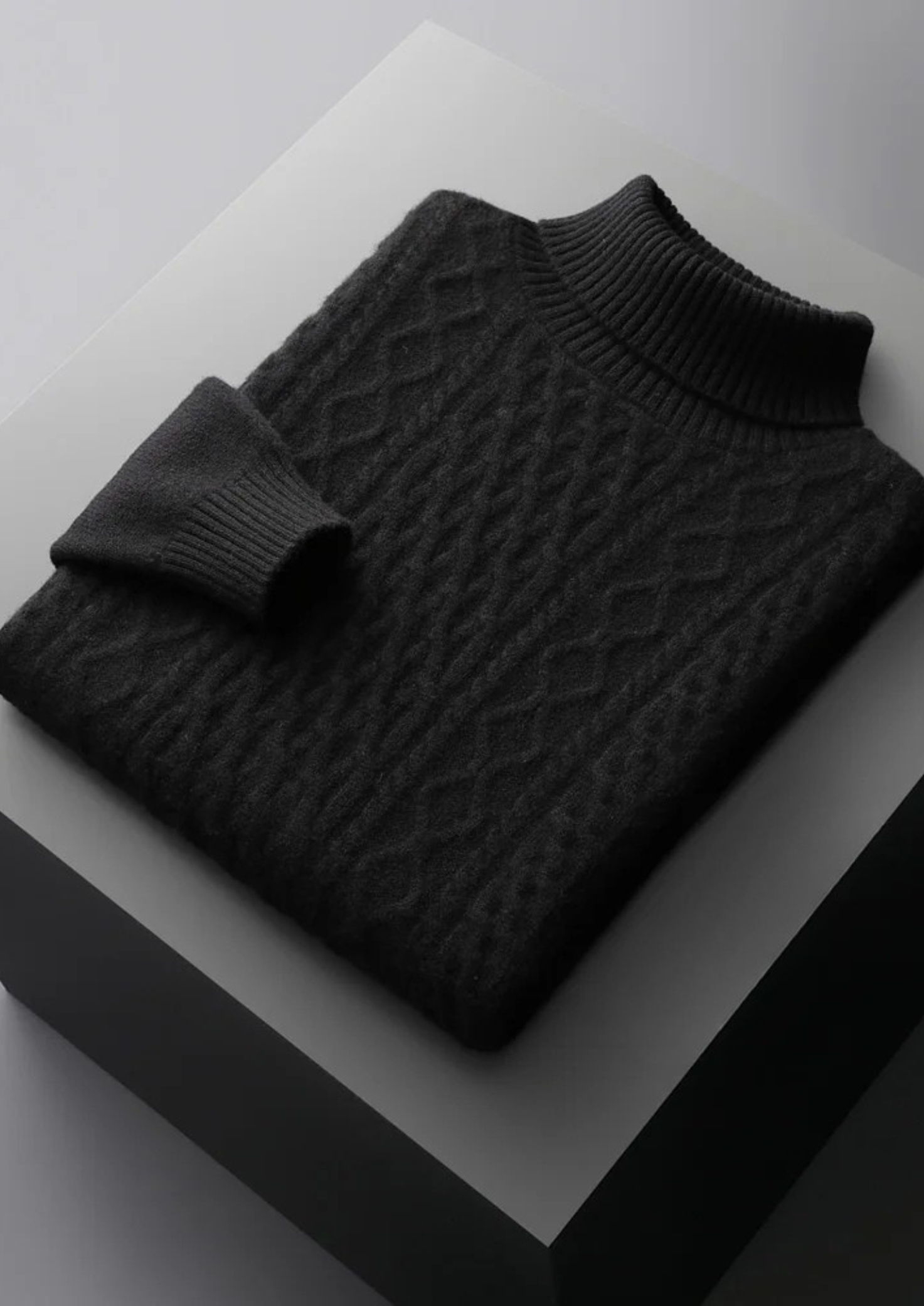 Pure Merino Wool Wintertime Rollneck