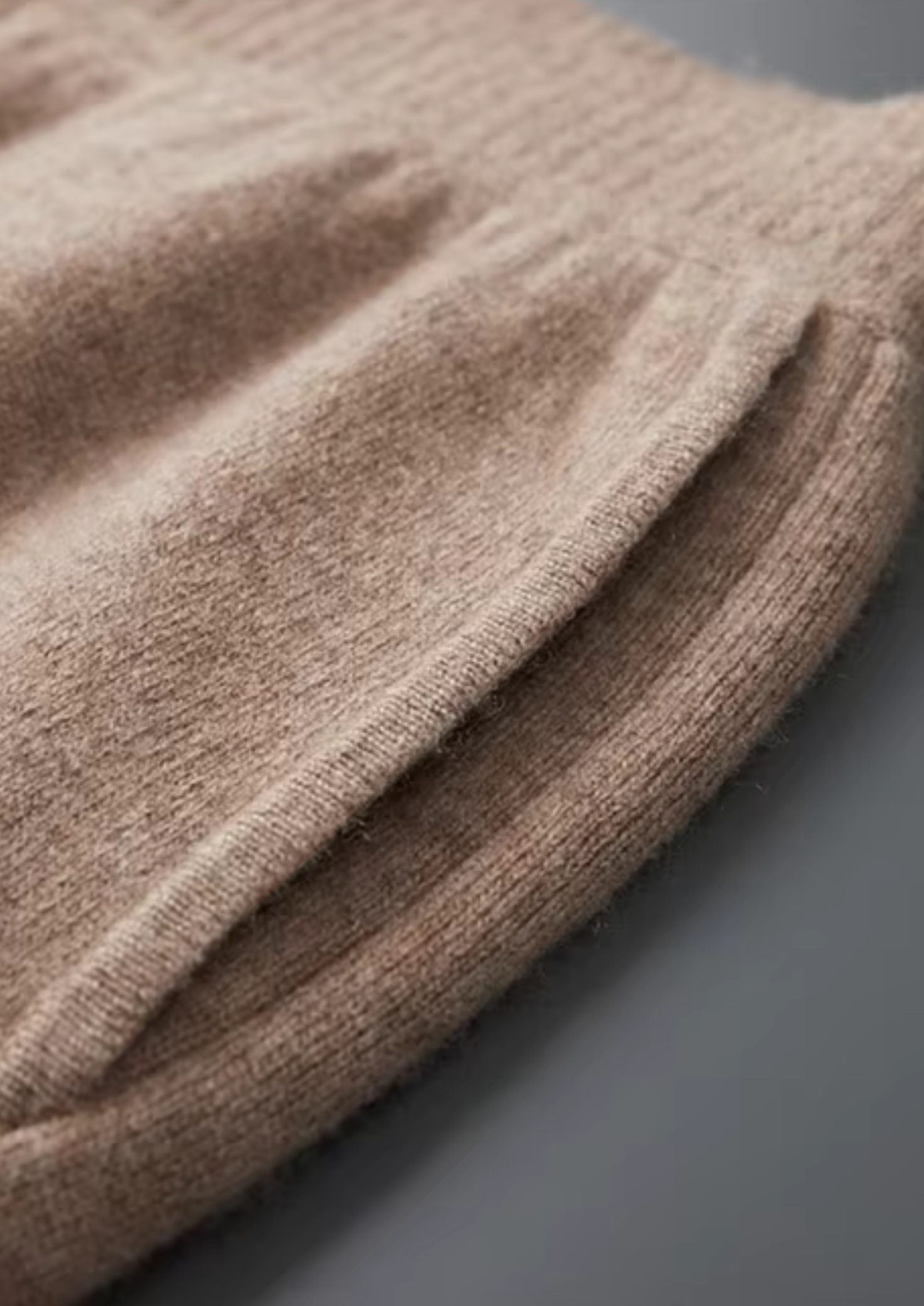 Cashmere Straight Trousers