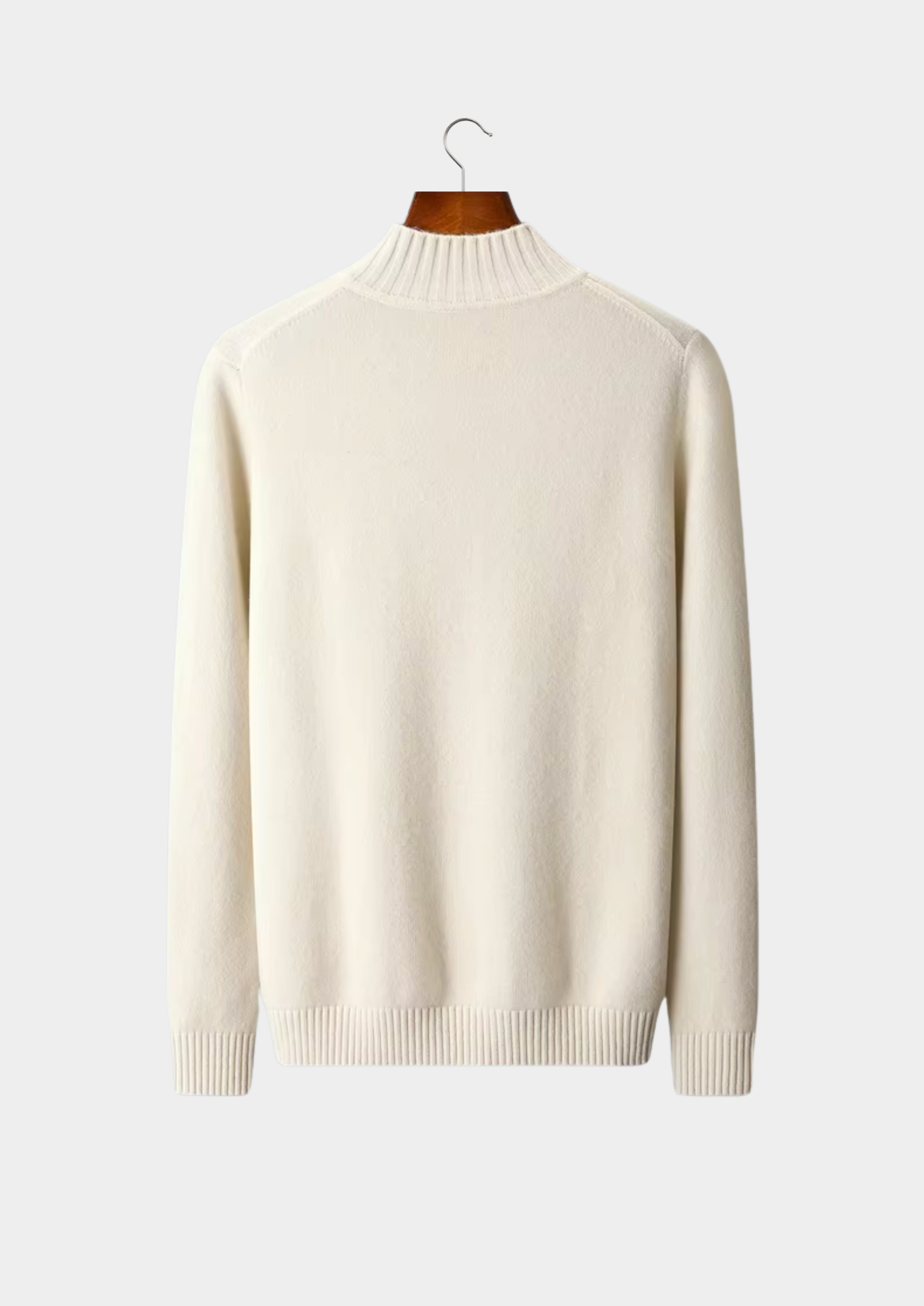 Pure Merino Wool Classic Button Sweater