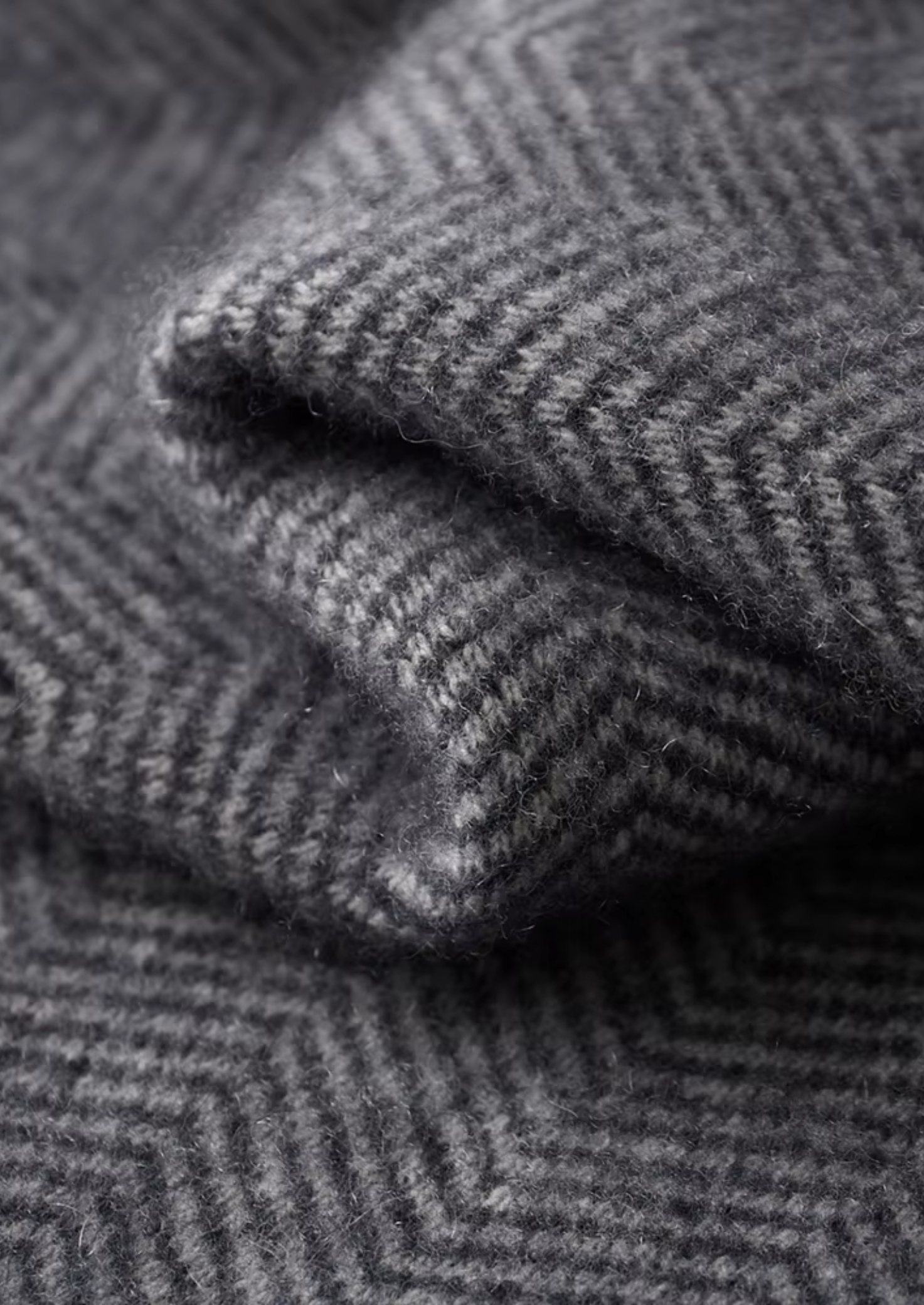 Pure Merino Wool Herringbone Set