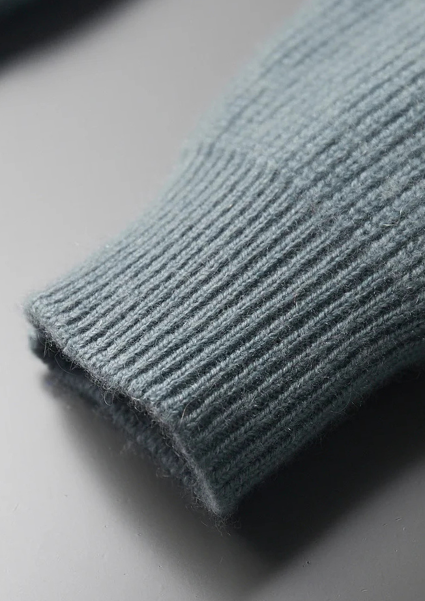 Cashmere Ribbed Cardigan