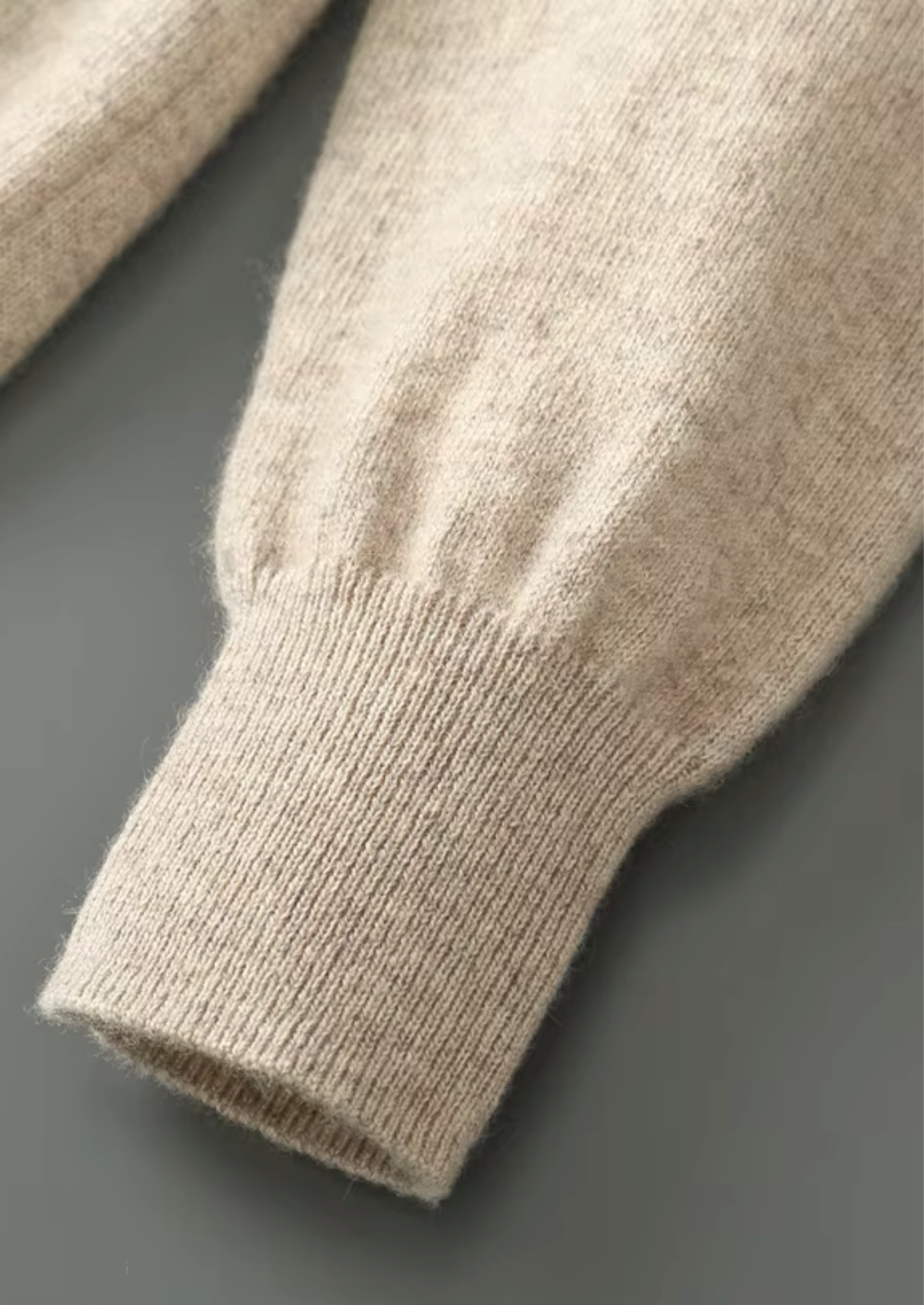 Pure Merino Wool Half Zip Sweater