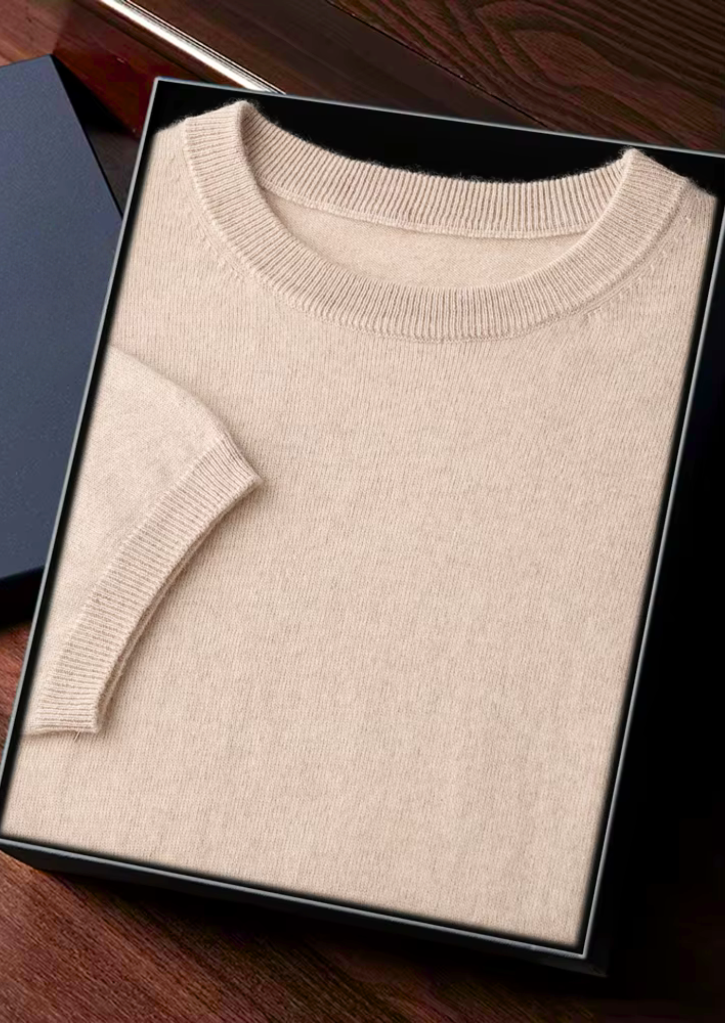 Cashmere Essential Crewneck T-Shirt