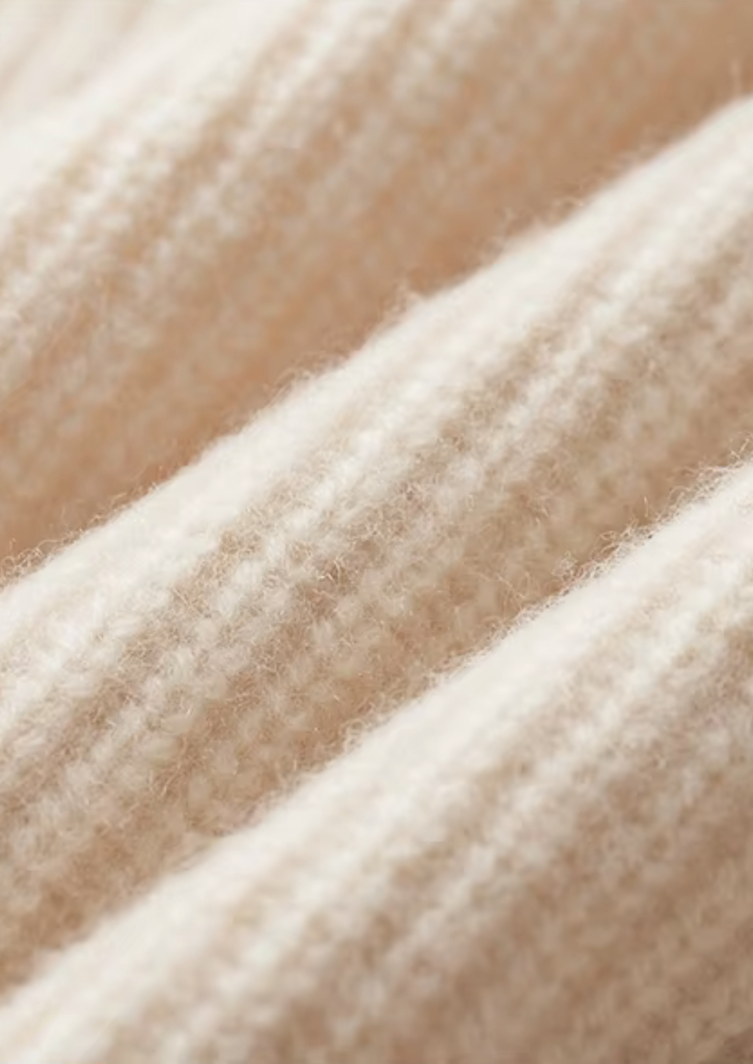 Pure Merino Wool Half Zipper Hoodie