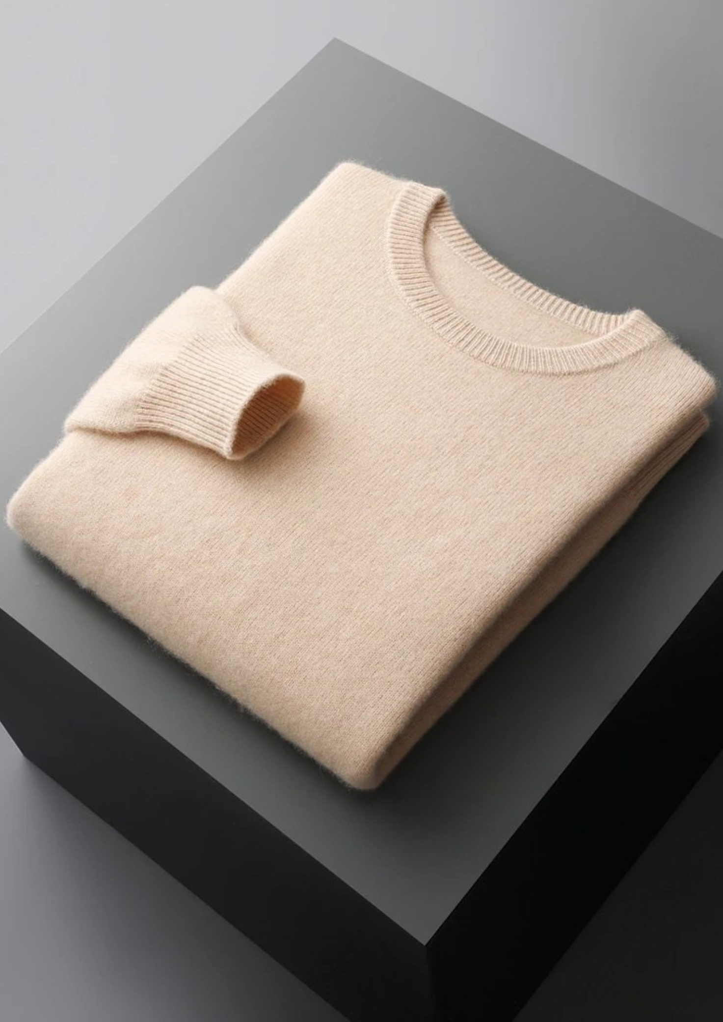 Pure Merino Wool Classic Crewneck