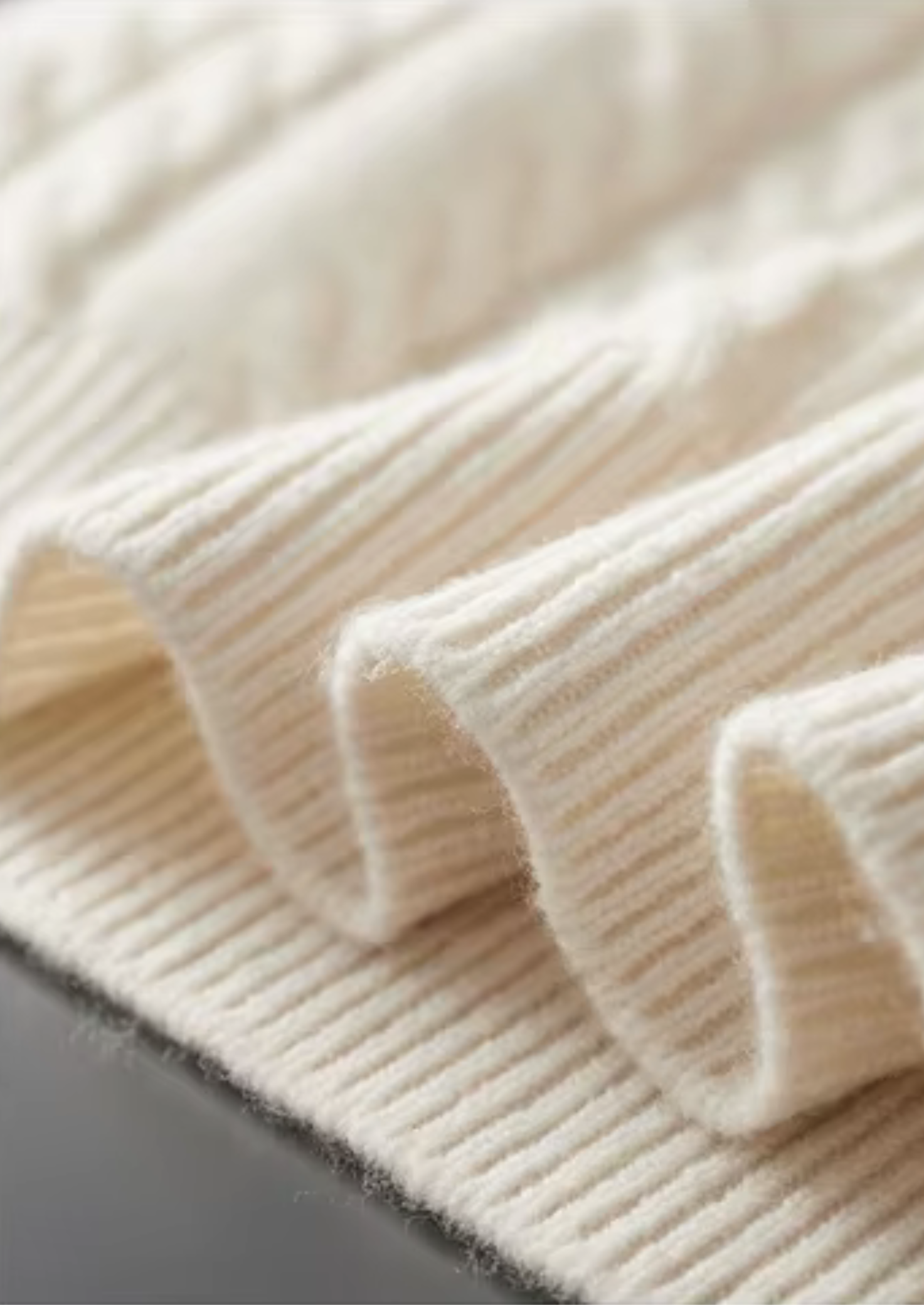 Pure Merino Wool Striped Half-Zip Sweater