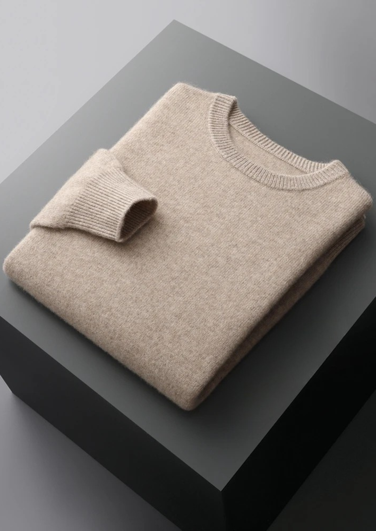 Pure Merino Wool Classic Crewneck