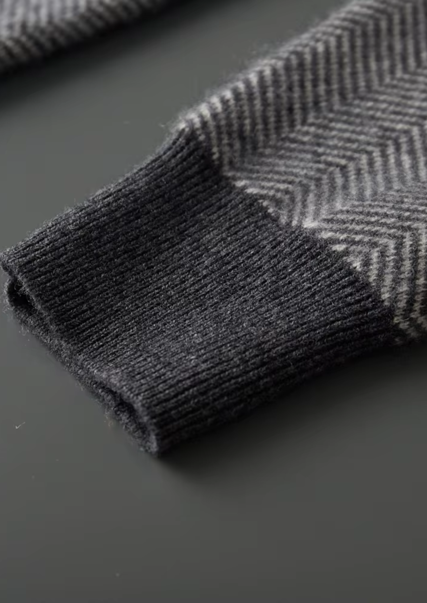 Pure Merino Wool Herringbone Set