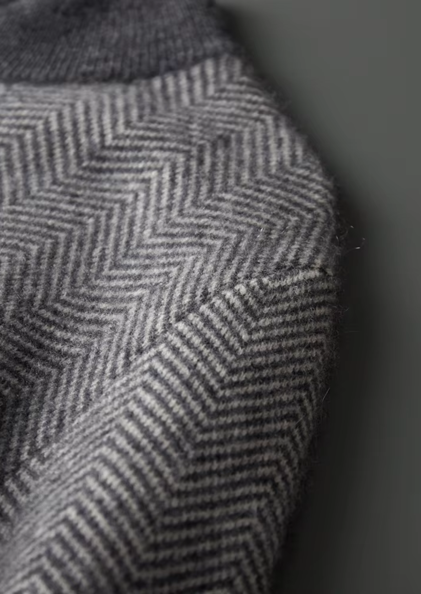 Pure Merino Wool Herringbone Set
