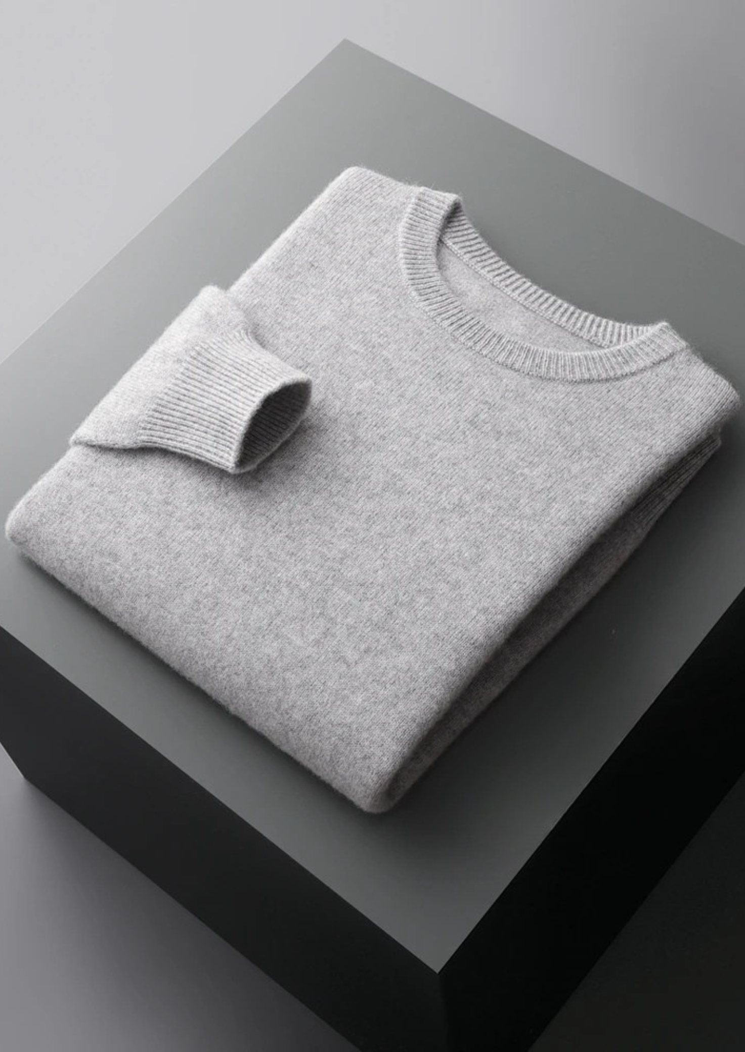 Pure Merino Wool Classic Crewneck