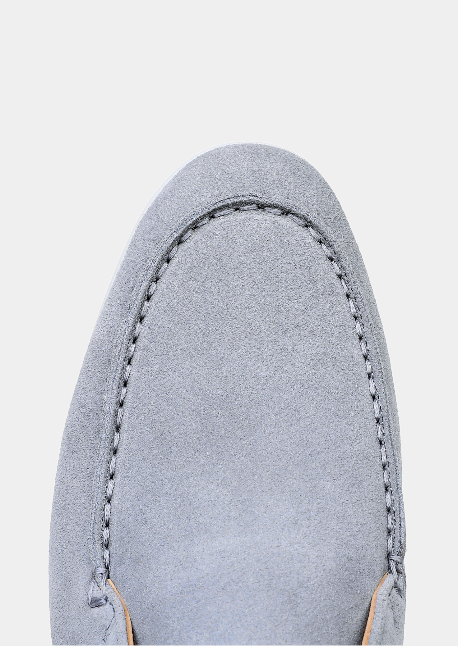 Light Blue Classic Suede City Loafers