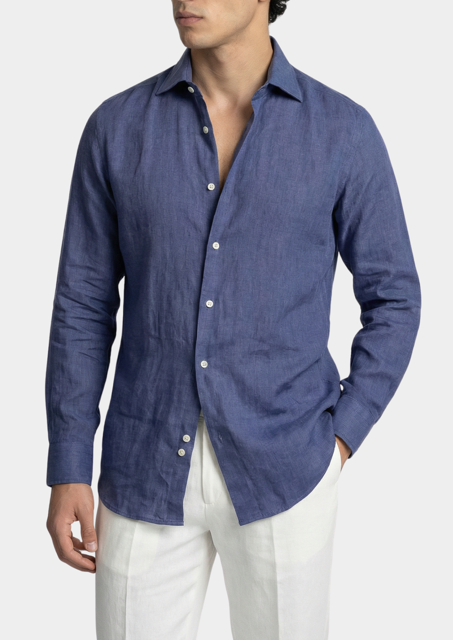 Portofino Coastal Shirt - Blue