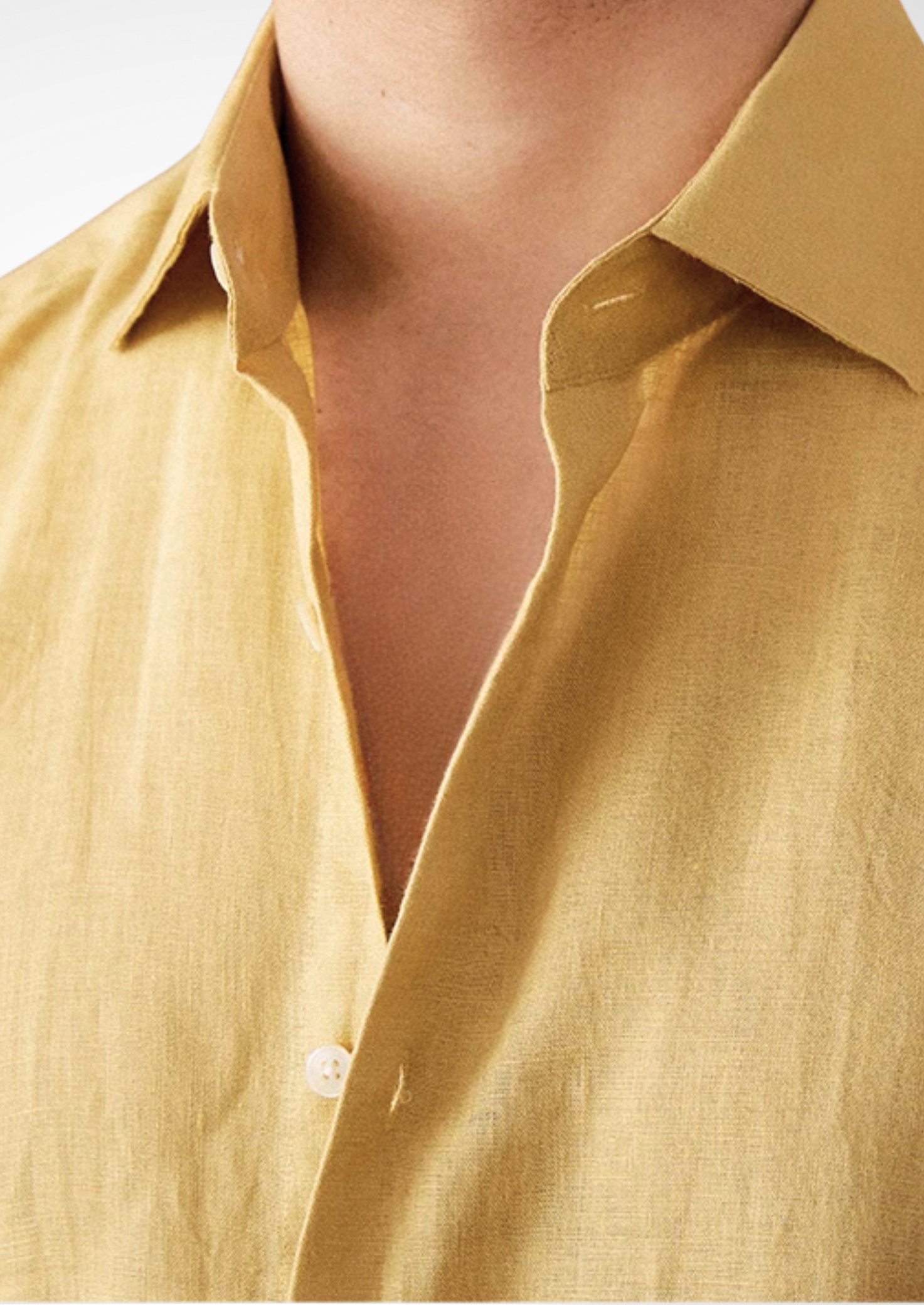 Portofino Coastal Shirt - Yellow