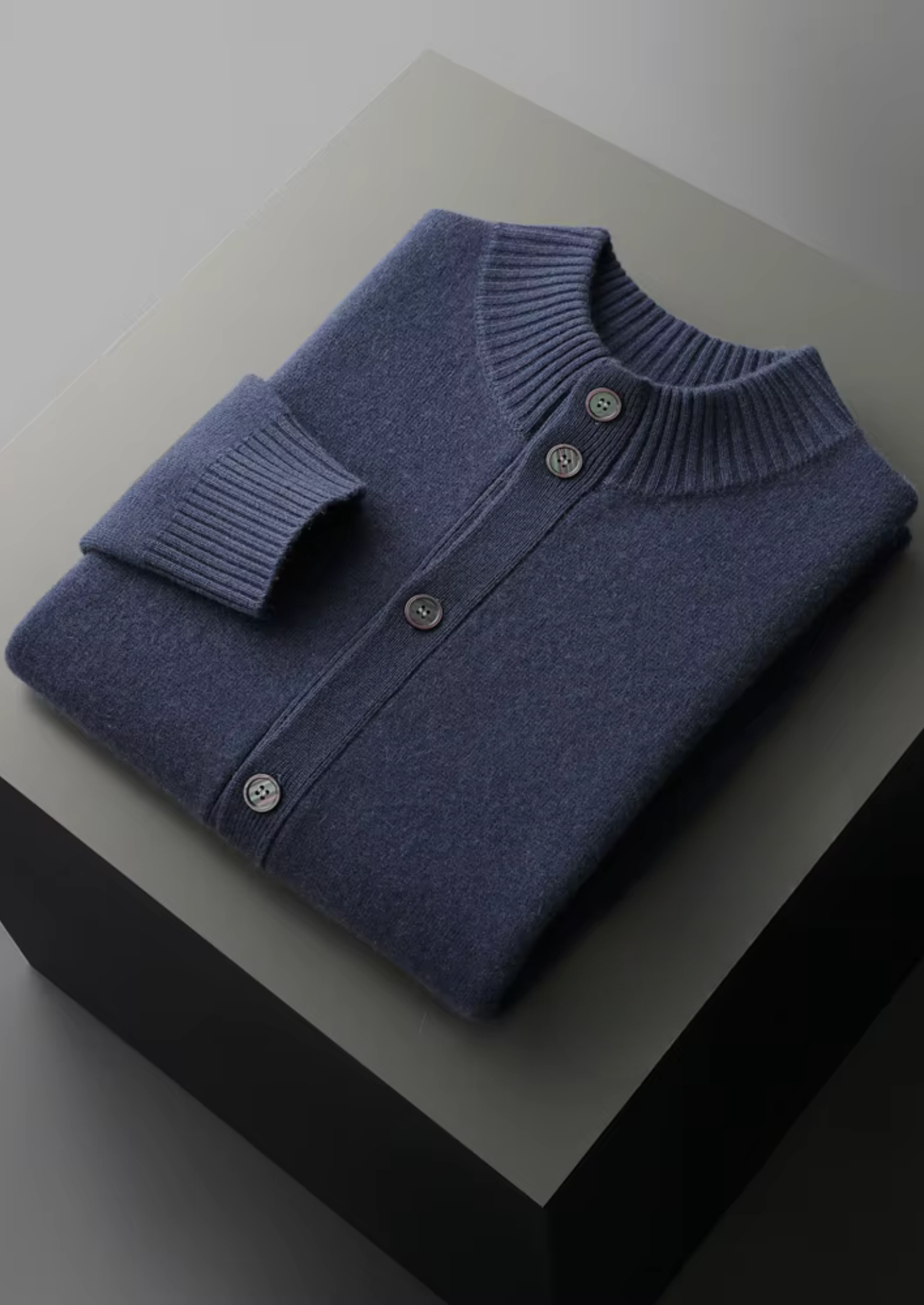 Cashmere Button Cardigan
