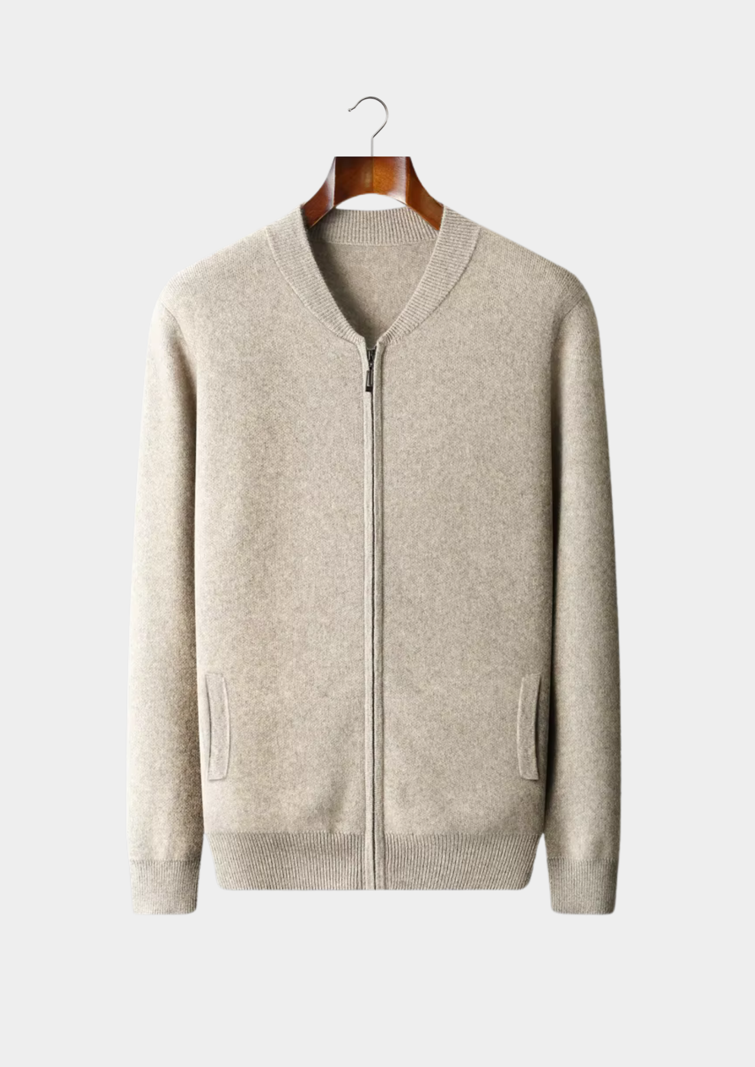 Pure Merino Wool V-Neck Cardigan