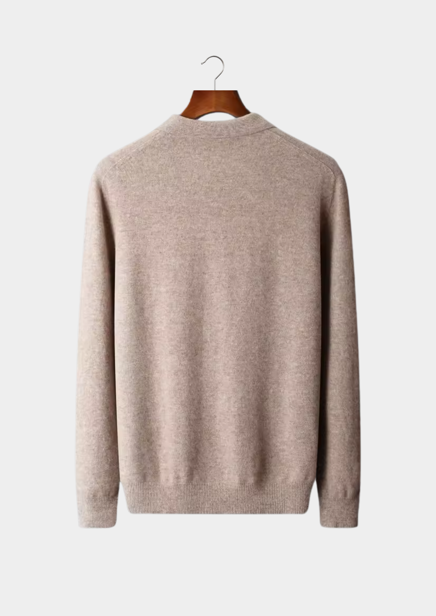 Pure Merino Wool Classic Sweater Polo