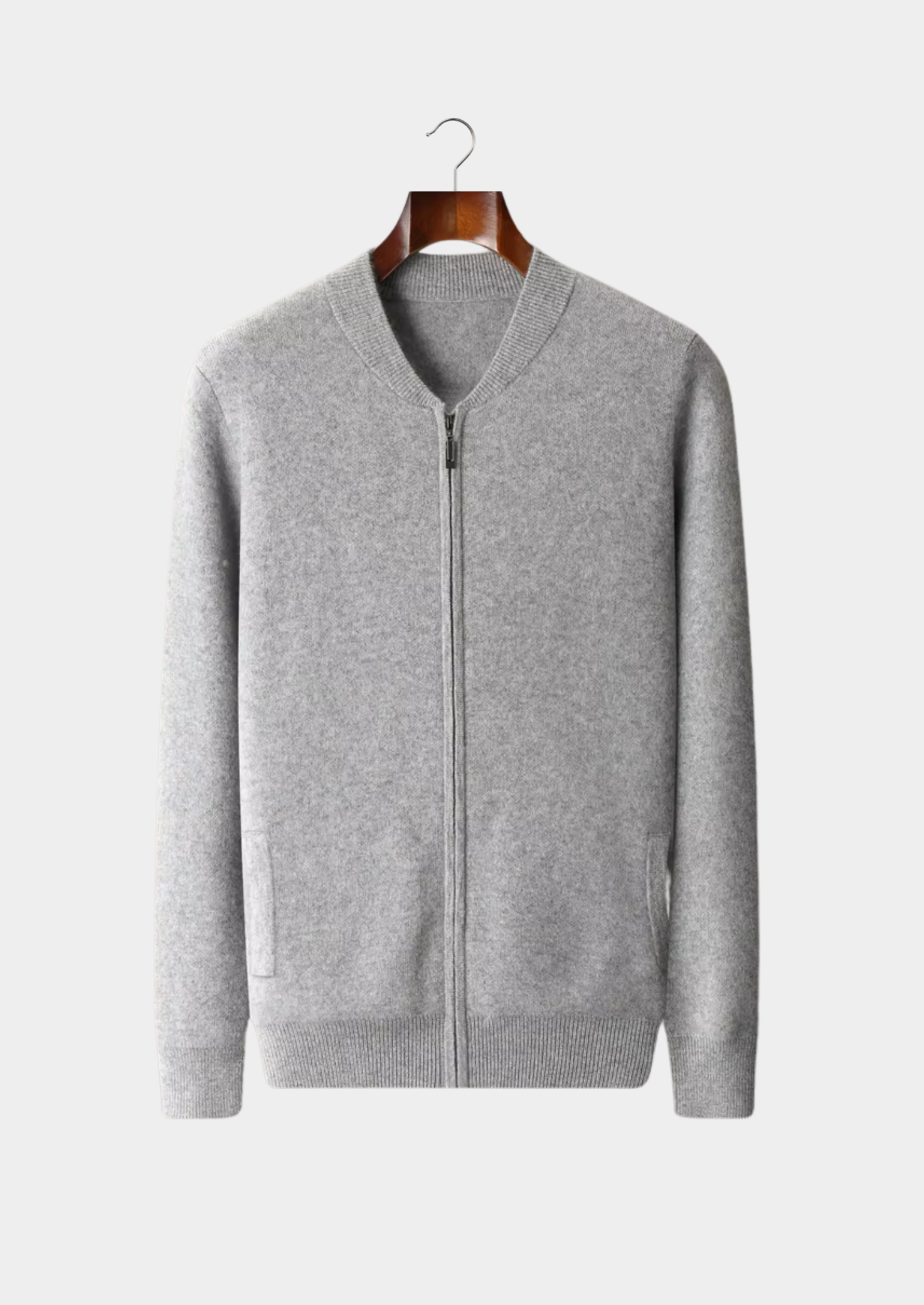 Pure Merino Wool V-Neck Cardigan