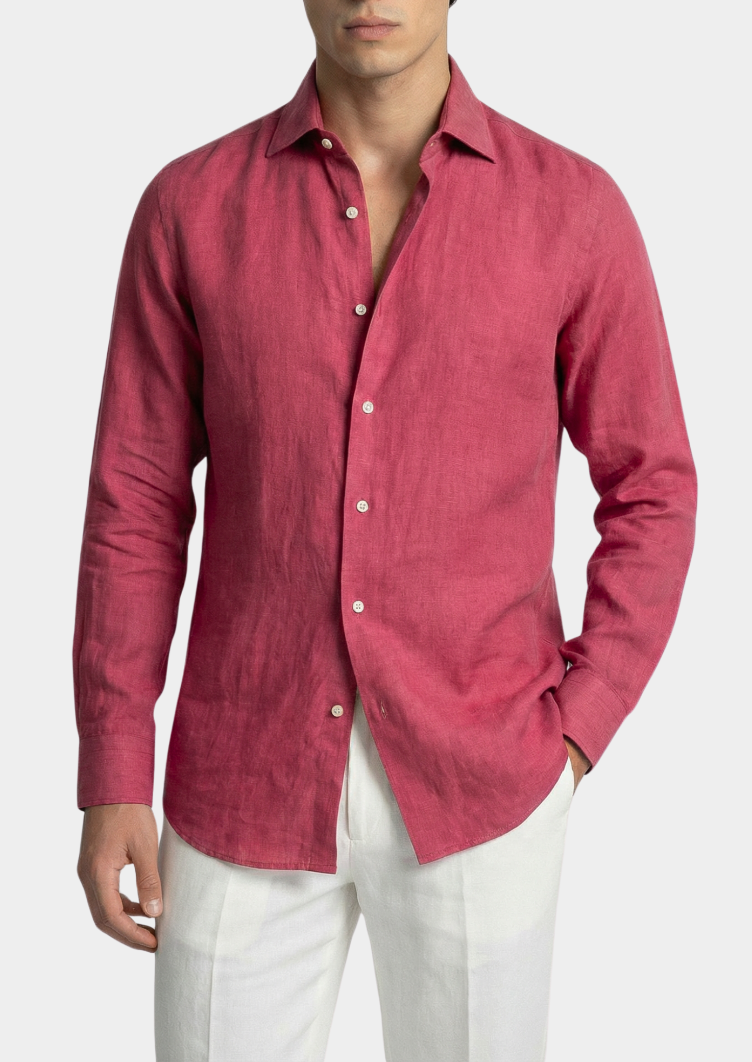 Portofino Coastal Shirt - Pink